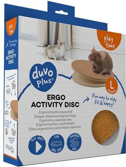 Actual product image Duvoplus Disque d'exercice ergonomique en liège M, 25x25x7cm