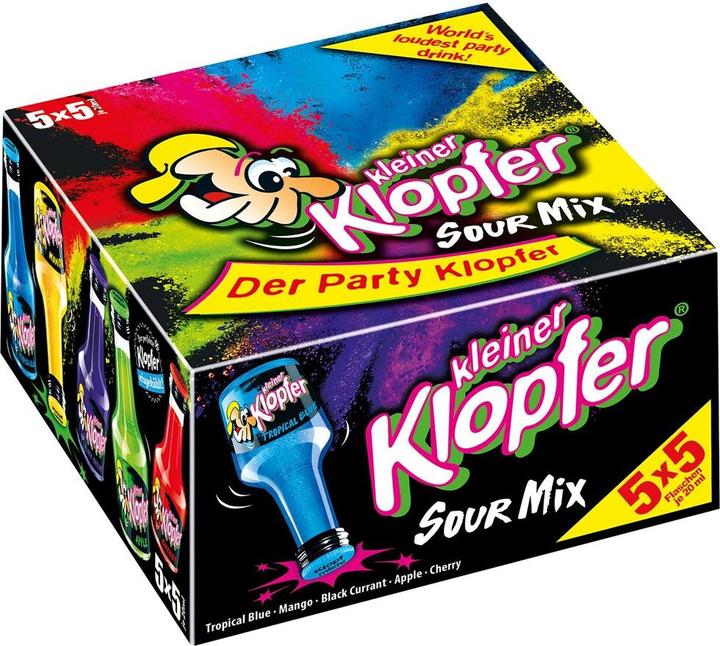 Actual product image Kleiner Klopfer Sour Mix (25 x 2 cl)