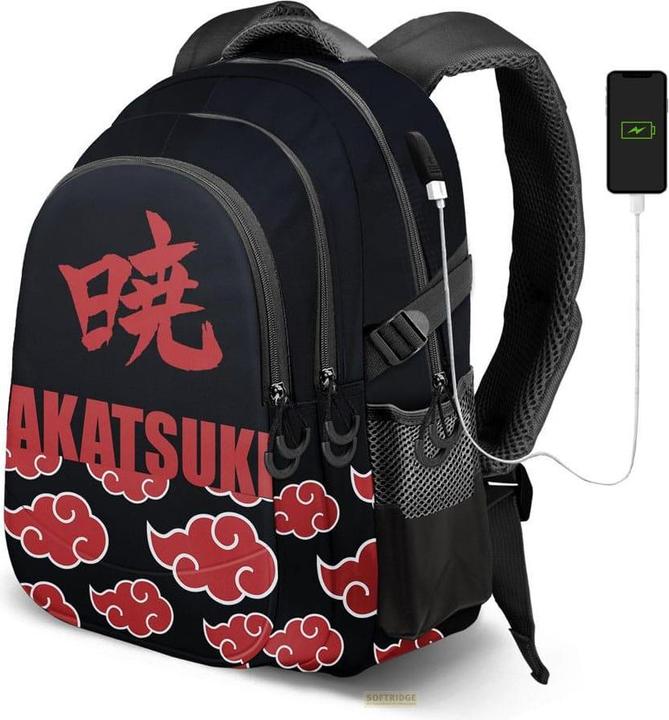 Actual product image Karactermania Naruto Shippuden Backpack Kanji Running