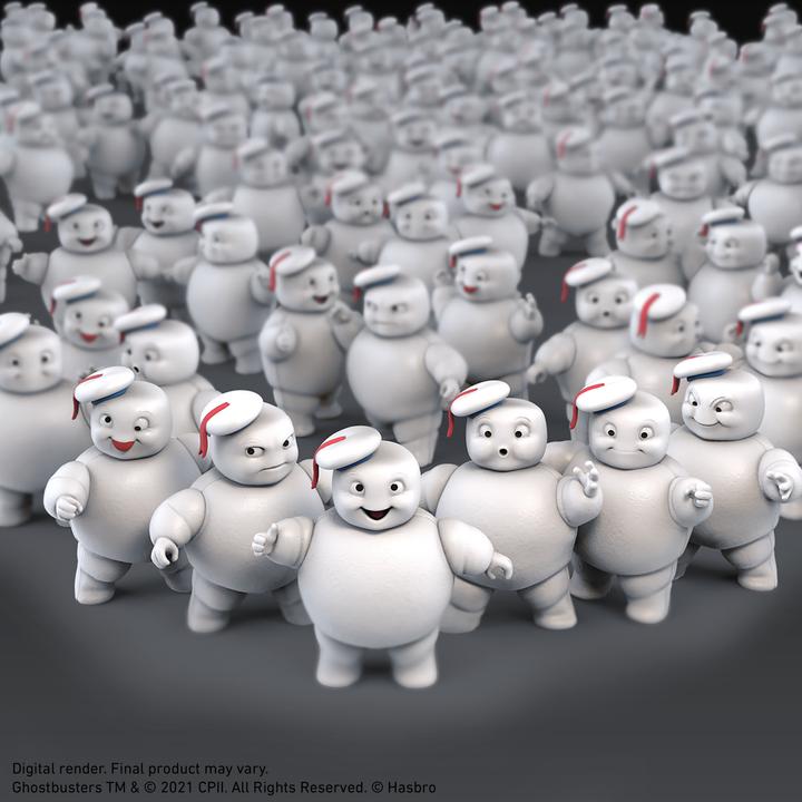 Actual product image Hasbro Plasma Series Mini Marshmallows 8.5 cm figures to collect to Ghostbusters: Legac