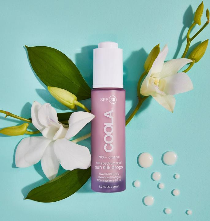 Produktbild Coola Suncare Sun Silk Drops (Sonnencreme Gesicht, SPF 30, 30 ml)