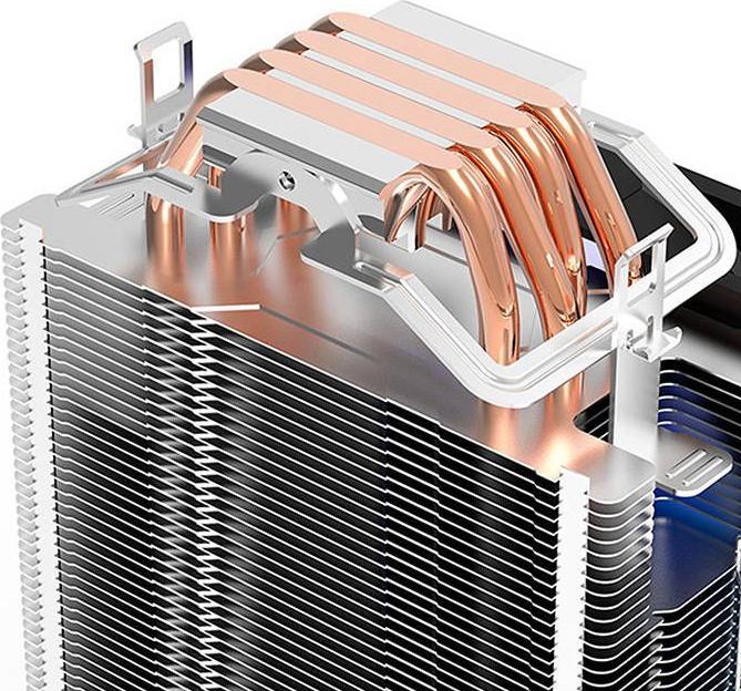 Actual product image Aigo ICE 400 CPU active cooling (heatsink + fan 120x120) (158 mm)