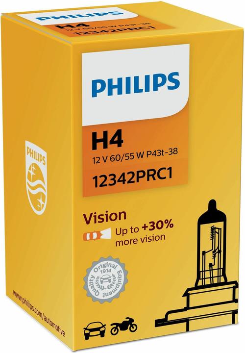 Actual product image Philips H4 Vision (H4)