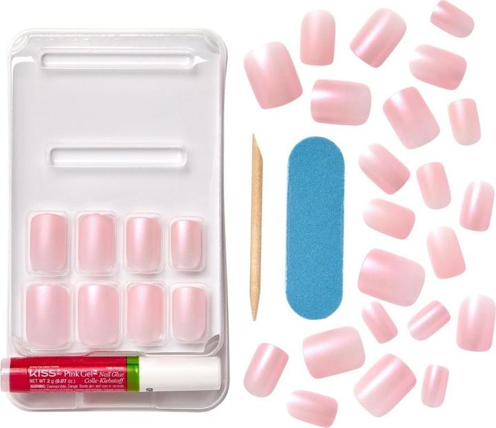 Image du produit KISS Nails - Ks Bare-but-better Premium Nails - Spicy (Ongles artificiels, Rose)