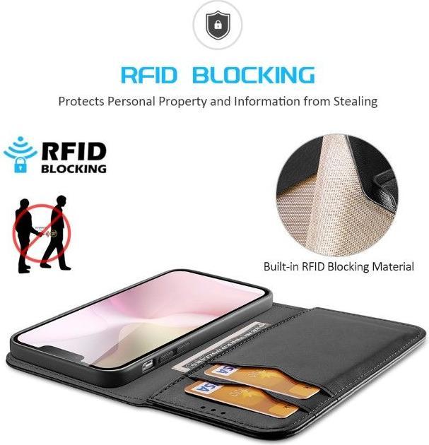 Produktbild Dux Ducis iPhone SE (2025) Cover with RFID Blocking - Black (Apple iPhone 16e)