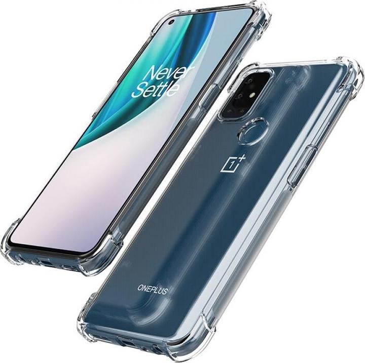 Produktbild Screenguard Oneplus Nord N10 5G Hülle Crystal Soft Airbag Bumper (OnePlus Nord N10 5G)