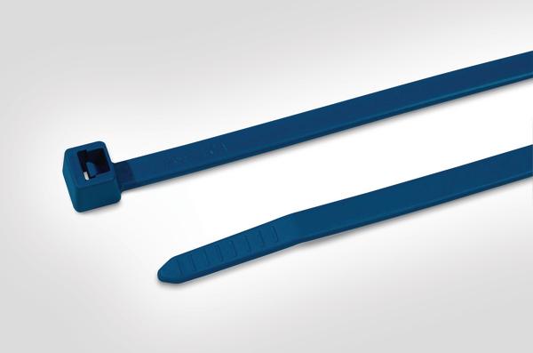 Produktbild HellermannTyton MetalContent Polyprop CableTies MCTPP50L (Metallkabelbinder, 390 mm, 100 Stk.)