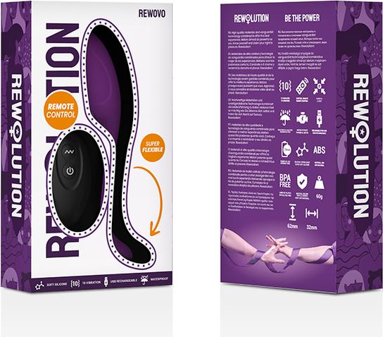 Actual product image Rewolution Vibration egg "Rewovo" with remote control