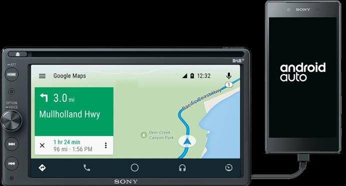 Image du produit Sony Xav-Ax205db (Voiture Android, Apple Carplay)