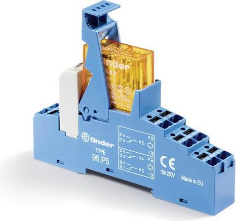 Produktbild Finder Relais-Schnittstellenmodul 48 2 Wechsler DC 24V 8A Push-In-Anschluss