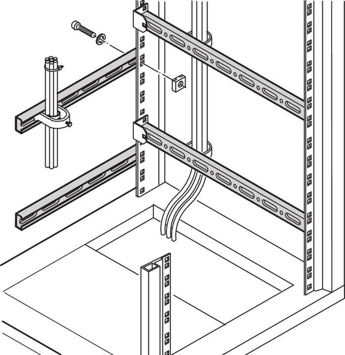 Schroff 19"-Zubehör mechanisch