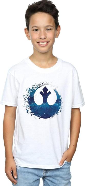 Produktbild Star Wars The Rise Of Skywalker Resistance Symbol Wave TShirt Jungen (140, 146)