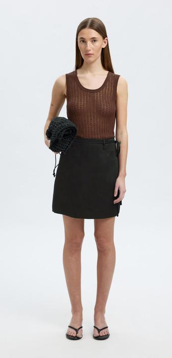 Produktbild Selected Femme Leinenmix Wickelrock (38)
