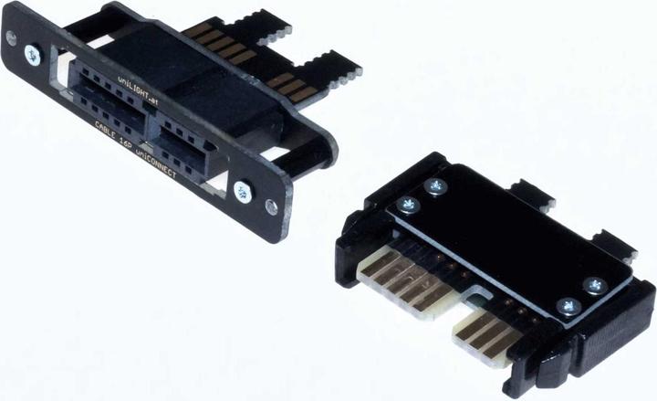 Unilight kabelsteckverbindung cable mit 6 primäre servos und 4 pole für bis zu 3 lichtern