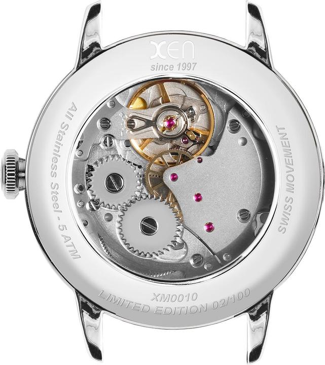 Actual product image Xen Wristwatch Manual Wind Limited Edition XM0010 (Analogue wristwatch, 41 mm)