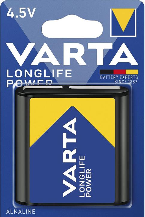 Actual product image Varta Longlife Power (1 pcs., 3R12, 6100 mAh)