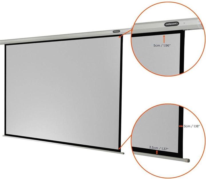 Actual product image Celexon Motor Economy, Canvas, 4:3 (78.74", 4:3)