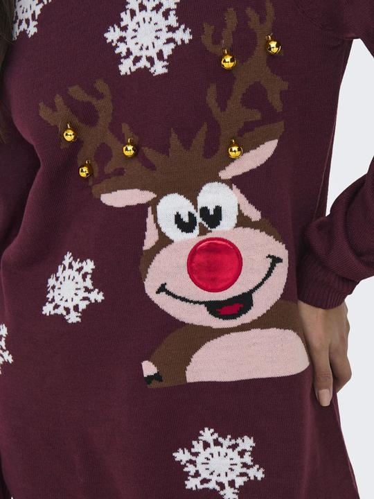 Actual product image Only Christmas print dress (XXS)