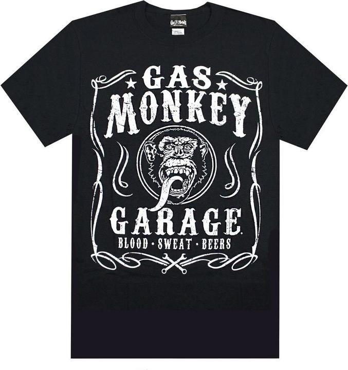 Gas Monkey Garage Blood Sweat and Beers TShirt (S)