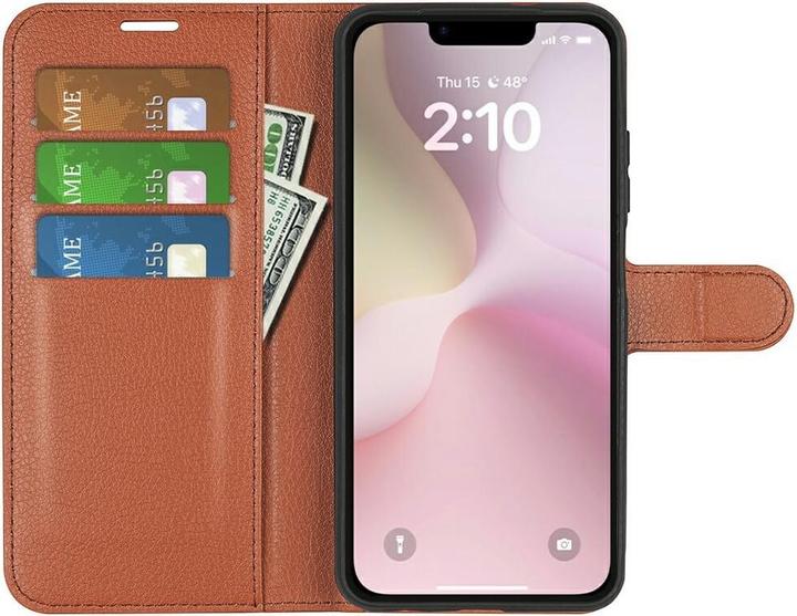 Actual product image Cover-Discount iPhone 16e - Leder Etui Hülle (Apple iPhone 16e)