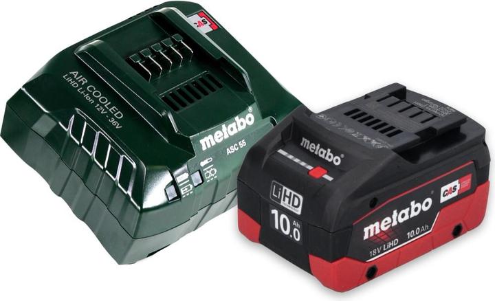 Productafbeelding Metabo Power 160-5 18 LTX BL OF Accu-compressor 18 V 8,0 bar Brushless + 1x oplaadbare accu 10,0 Ah + (8 bar, 5 l)
