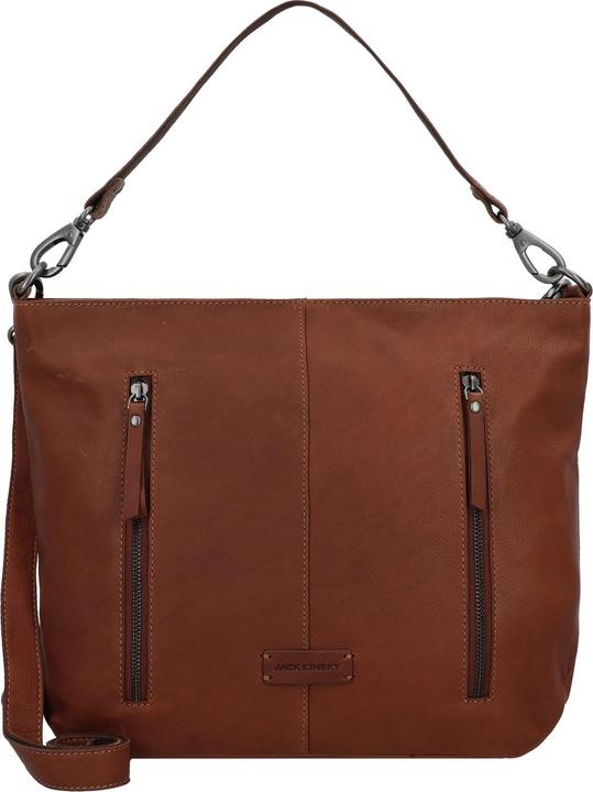 Produktbild Jack kinsky Schultertasche Leder 33 cm