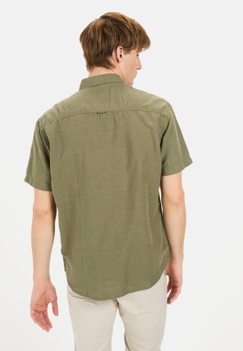 Produktbild Camel Active Kurzarmhemd aus einem Baumwoll-Leinenmix (4XL)