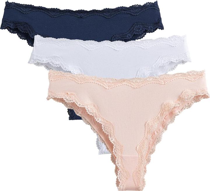 La Redoute Collections 3er-Pack Tangas (42, 3er Pack)