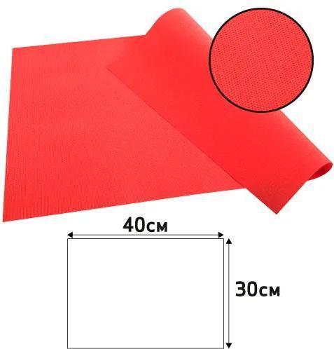 Immagine prodotto PROnappe Tovaglietta monouso Spunbond, 400 x 300 mm, rosso (100 x, 30 x 40 cm)