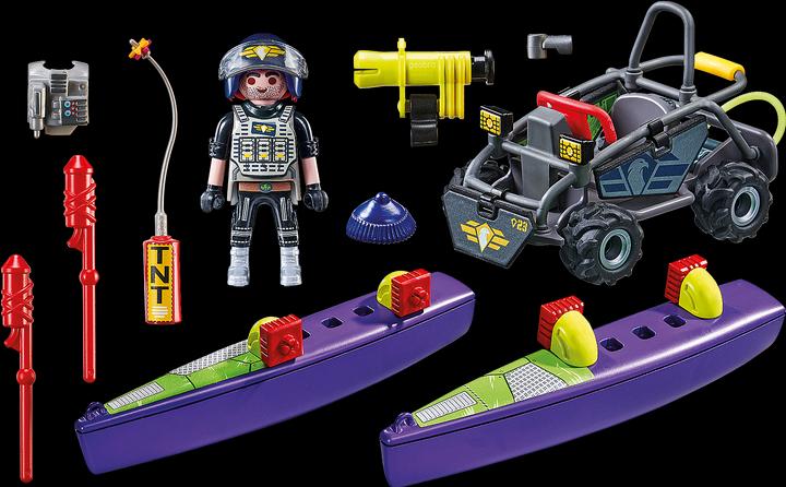 Actual product image Playmobil SWAT multi-terrain quad (71147, Playmobil City Action)