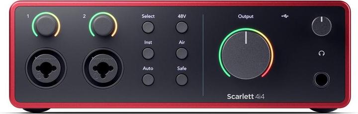 Produktbild Focusrite Scarlett 4i4 – 4th Generation (USB)