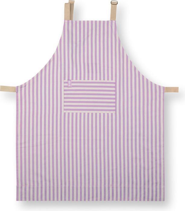 PIP Studio Lily&Lotus Küchenschürze Stripes lila