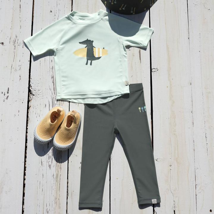 Produktbild Lässig Badehose Kinder Lang (UV-Schutz) deep olive (80)