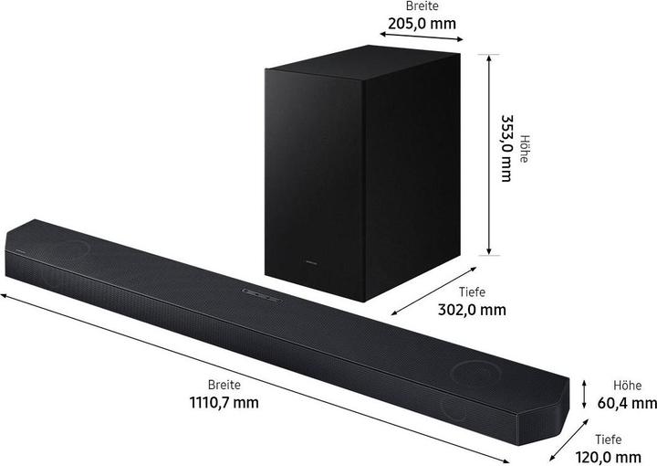 Image du produit Samsung HW-Q710GC/ZG (320 W, 3.1.2 Canal)