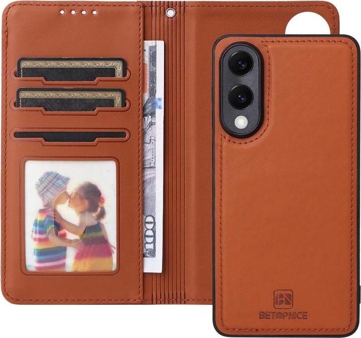 Actual product image Cover-Discount Galaxy S25 Edge - Teilbare Brieftasche 2-in-1 Handyhülle (Samsung Galaxy S25 Edge)
