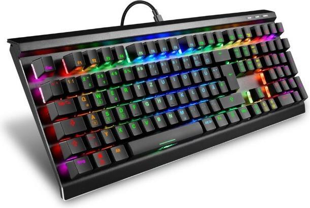 Image du produit Sharkoon SKILLER SGK40 Mech Rouge Noir (DE, Filaire)