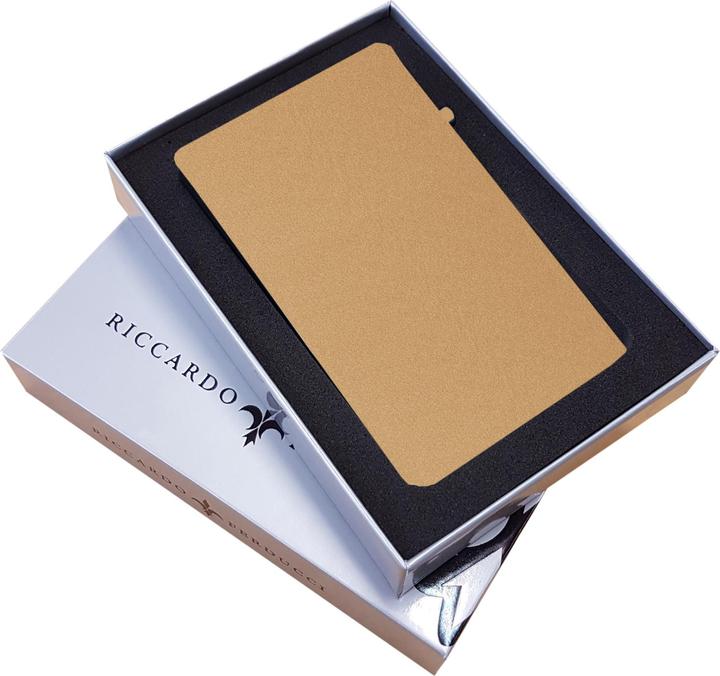 Actual product image Riccardo Ferducci Credit card case, wallet, slim wallet, RFID, mini wallet