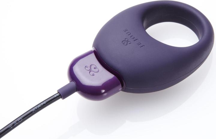Actual product image Je Joue Mio Cock Ring - Purple (4 cm)