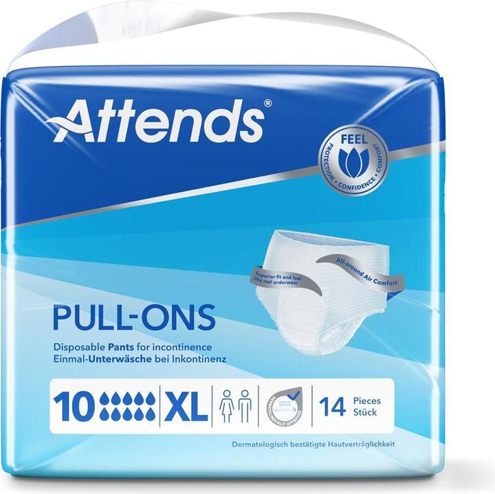 Actual product image Attends Pull Ons 10 Pant (14 x, Large plus)