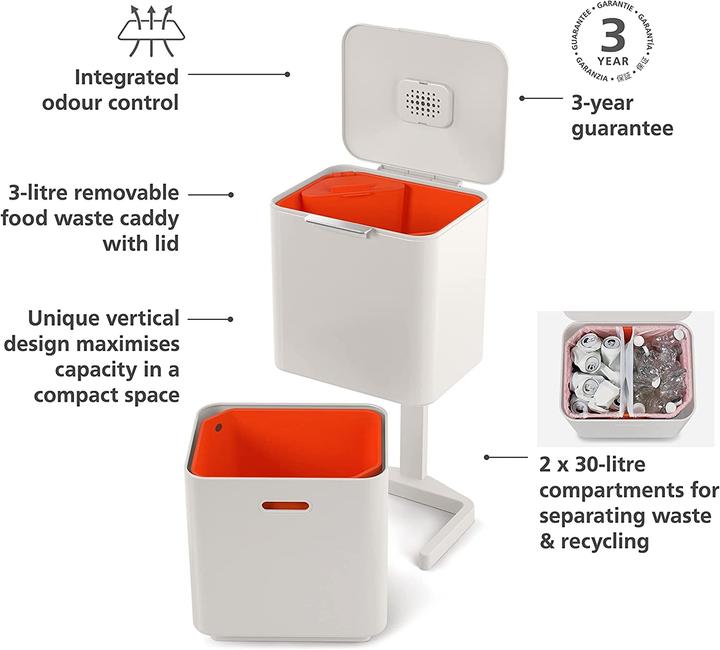 Actual product image Joseph Joseph Intelligent Waste Totem Max (60 l)