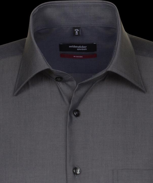 Image du produit Seidensticker Cehmise Modern Fit m/c sans repassage grey (45)