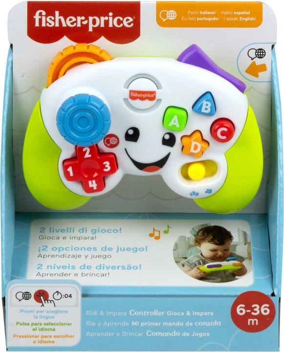 Produktbild Fisher-Price Lernspass Spiel-Controller (I, ESP, P, QE) (Spanisch, Italienisch, Portugiesisch)