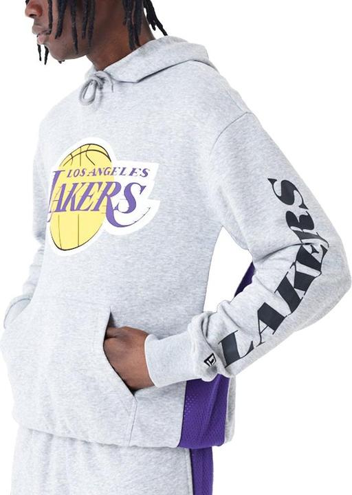 Image du produit New Era Oversized Hoody MESH PANEL Los Angeles Lakers (M)
