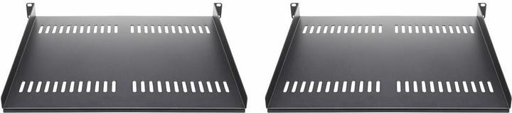 Actual product image StarTech 2-Pack 1u Rack Shelf Vented