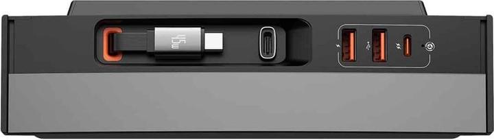 Image du produit Baseus HUB USB T-Space Series pour Tesla Model 3 / Y avec câble USB C 45W intégré - Noir
