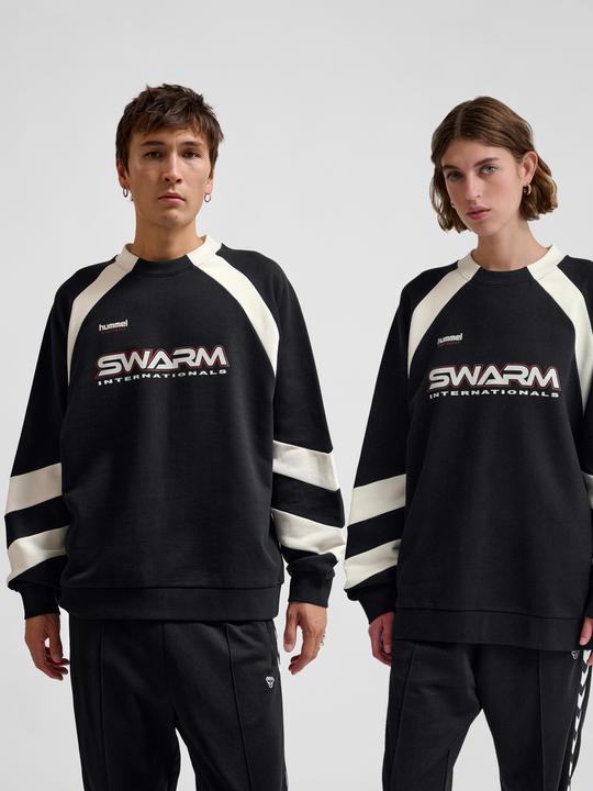 Actual product image hummel Hmloversized Crew Sportswear Swarm (L)