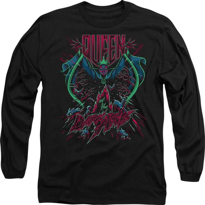 Actual product image Disney Villains Unisex Adult Queen Of The Dark Arts T-Shirt (M)