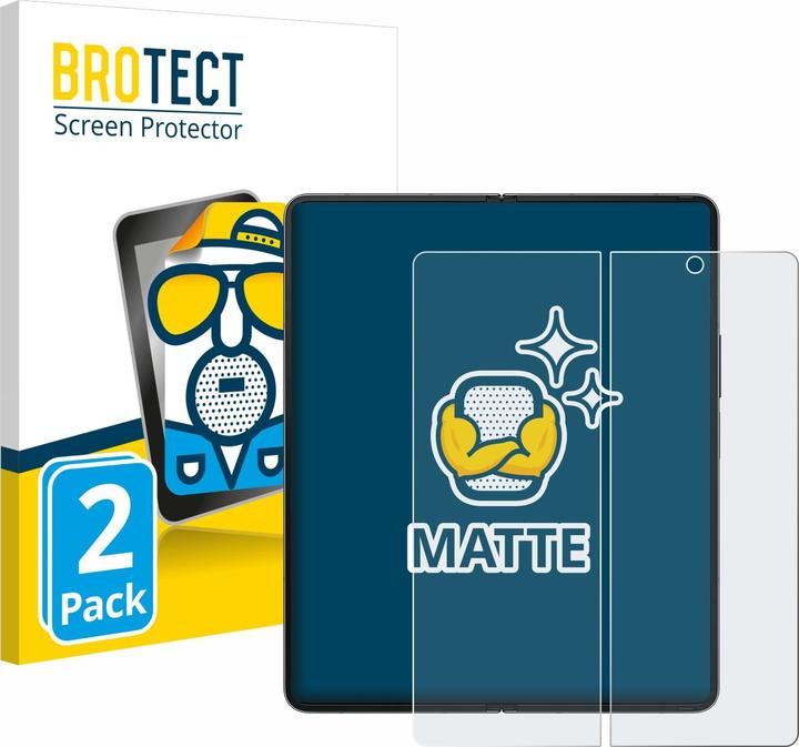 Image du produit BROTECT Film de protection antireflet Protection d'écran mat (2 pièce(s), Samsung Galaxy Z Fold4)