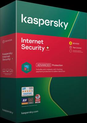 Produktbild Kaspersky Internet Security (3 User, 12 Monate)