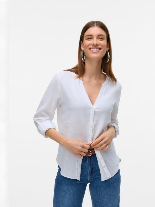 Immagine prodotto Vero Moda Vmlinn Ls V-Neck Shirt Wvn Noos (XL)